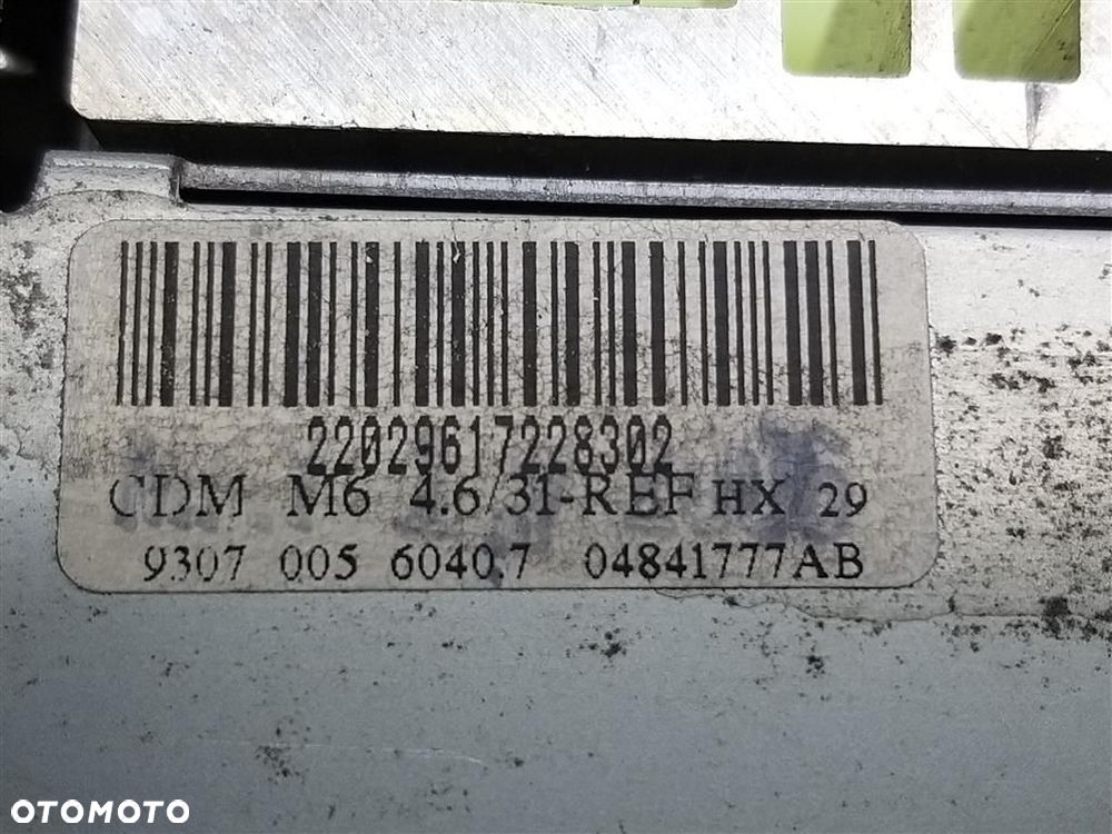 Radio CD FABRYCZNE Chrysler PT Cruiser   2000–2010R P065064173AG - 2