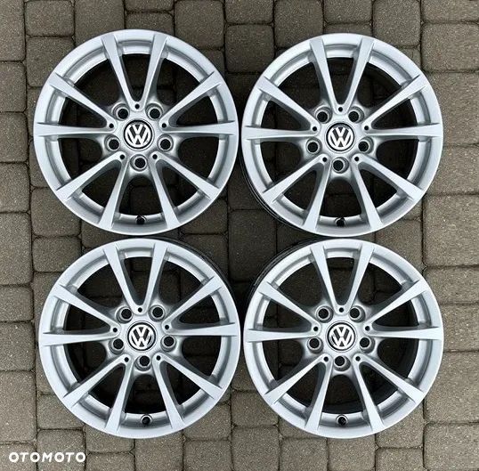 ALUFELGI 16 FELGI ALUMINIOWE ALUSY VW T5 LIFT T6 CARAVELLE DOKA MULTIVAN TRANSPORTER AMAROK 5x120 ET31 R16 7Jx16H2 - 1