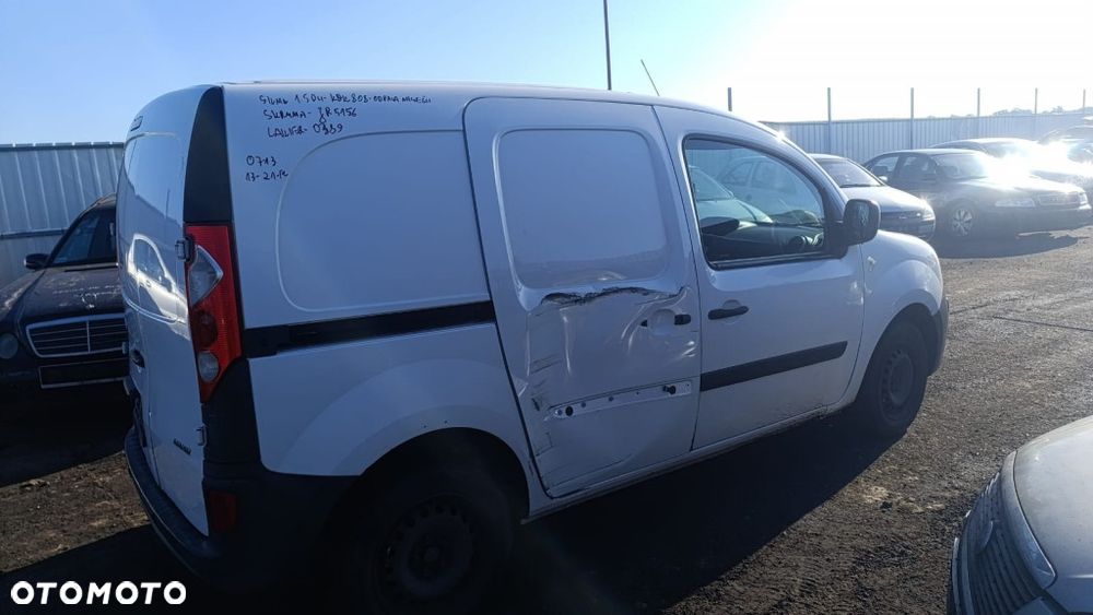 36258 Renault Kangoo 2 model od 07-13 silnik 1.5 dCi K9K808 skrzynia JR5156 lakier O389 - 5