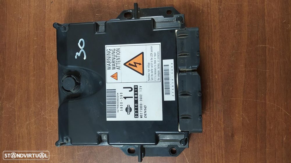 CENTRALINA DO MOTOR UCE NISSAN NAVARA PICKUP D40M - 1