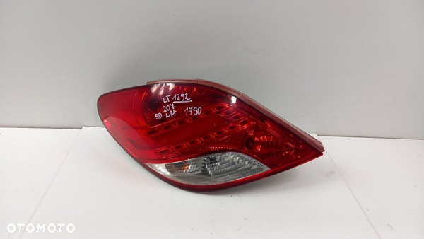 PEUGEOT 207 LIFT HB 5D LAMPA TYŁ LEWA