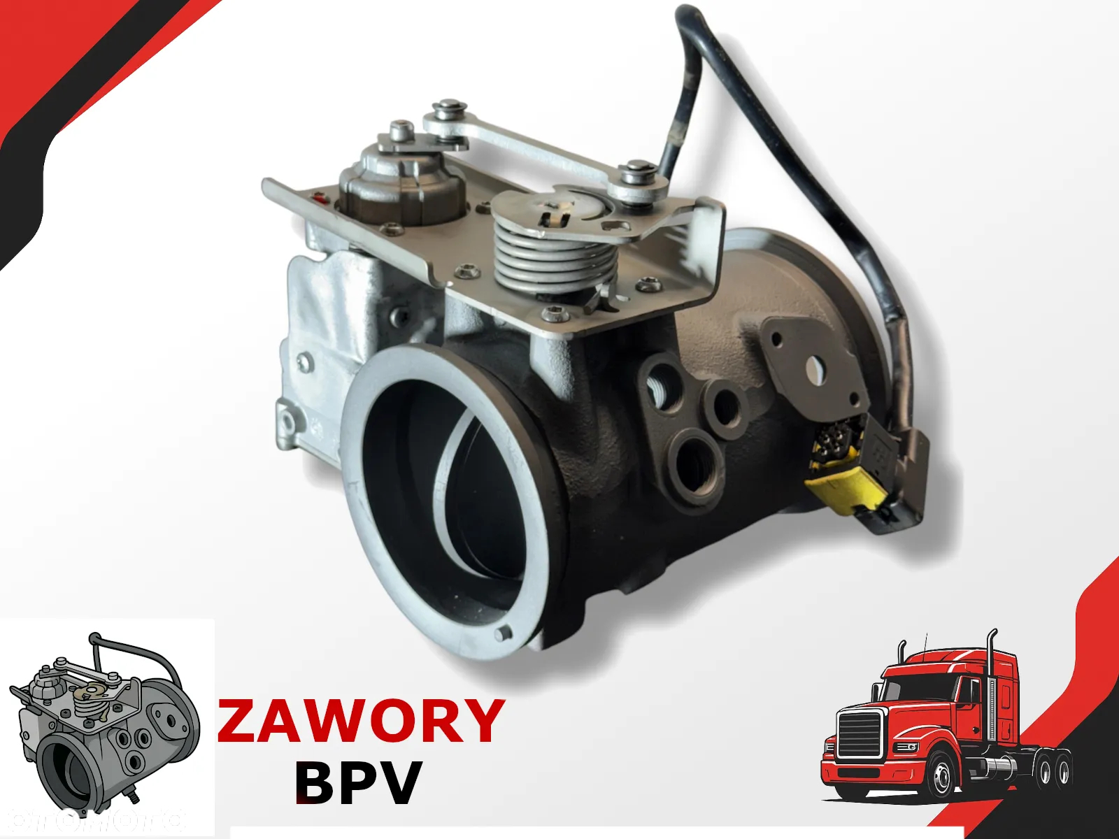 Zawór BPV DAF XF Euro 6 Paccar Regenerowany Gwarancja - 2