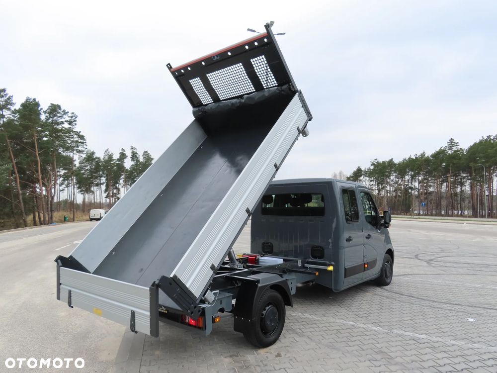Opel MOVANO 2.3 CDTi 163 KM Doka Dubel Brygadowy MIXTO Wywrotka Kiper Wywrot x 3 str. 3210 mm dł. Renomowanej Firmy SCATTOLINI 6-Cio Os.+ 814 Kg Ładowność 71 Tys Km Przeb. Stan Auta JAK NOWY GOTOWY DOSTĘPNY POLECAM - 4