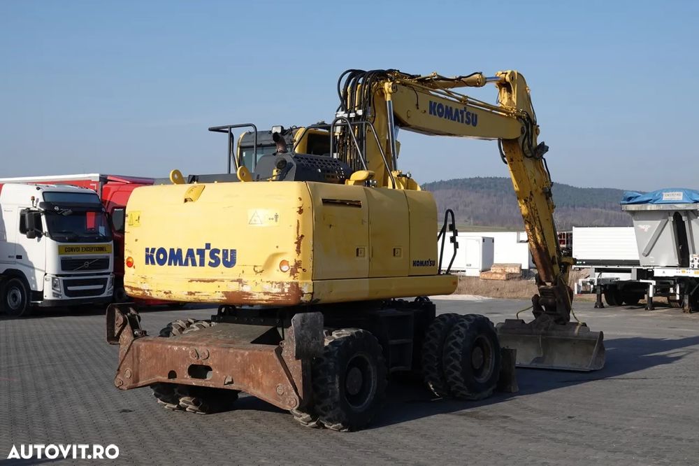 Komatsu PW 180-10 / EXCAVATOR PE ROȚI / 2017 / - 4