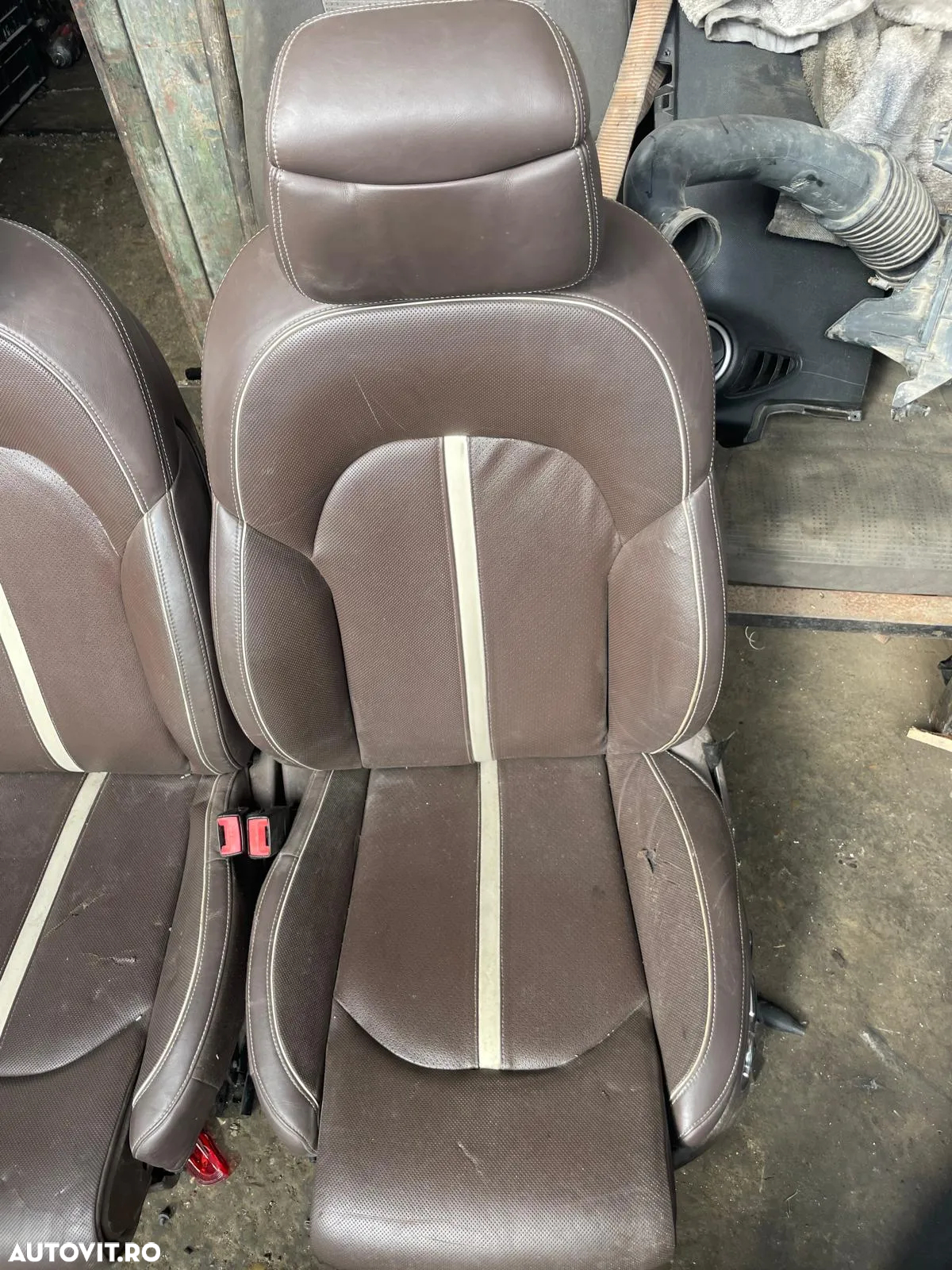 Scaune + bancheta interior piele electrci Audi A8 D4 / cu defecte - 3