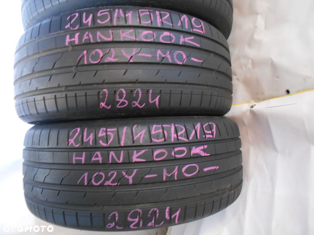 OPONY 245/45R19 HANKOOK VENTUS S1 EVO3 MO DOT 0725 / 2824 6.5MM - 3
