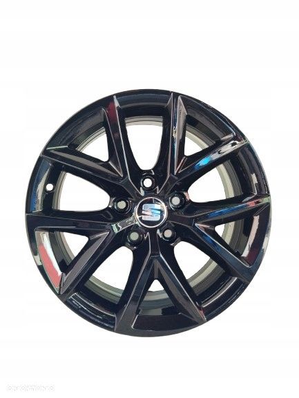 Felgi Alu 5x112 16 Seat Leon 4 IV 5FA Czarny Połysk - 1