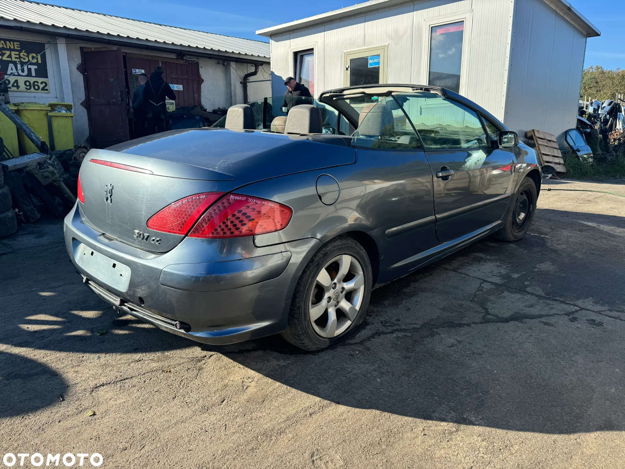 PEUGEOT 307 CC ZDERZAK TYLNY TYŁ EZWD - 24