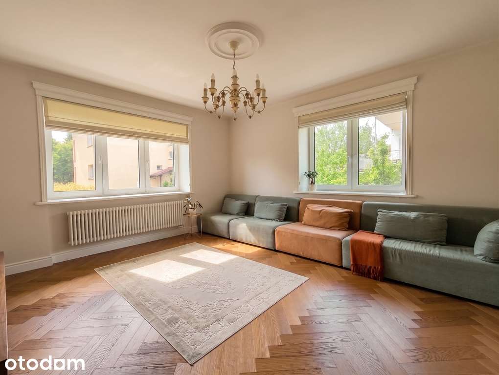 Apartament 82m2 z ogródkiem i piwnicą, centrum