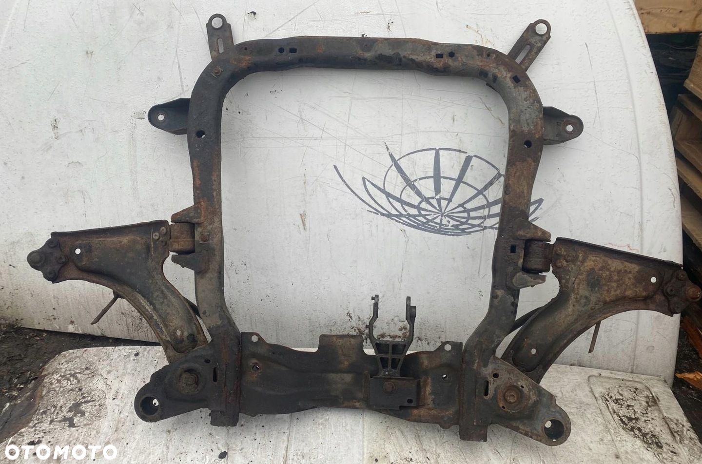WÓZEK SANKI KOŁYSKA OPEL CORSA C 1.0 - 1
