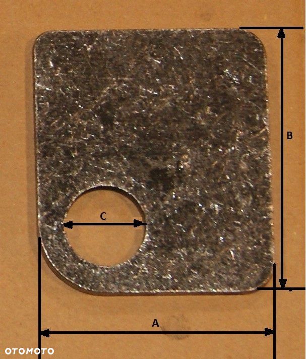 Płytka mechanizm otw. burty 29N-0200202 PRONAR - 1