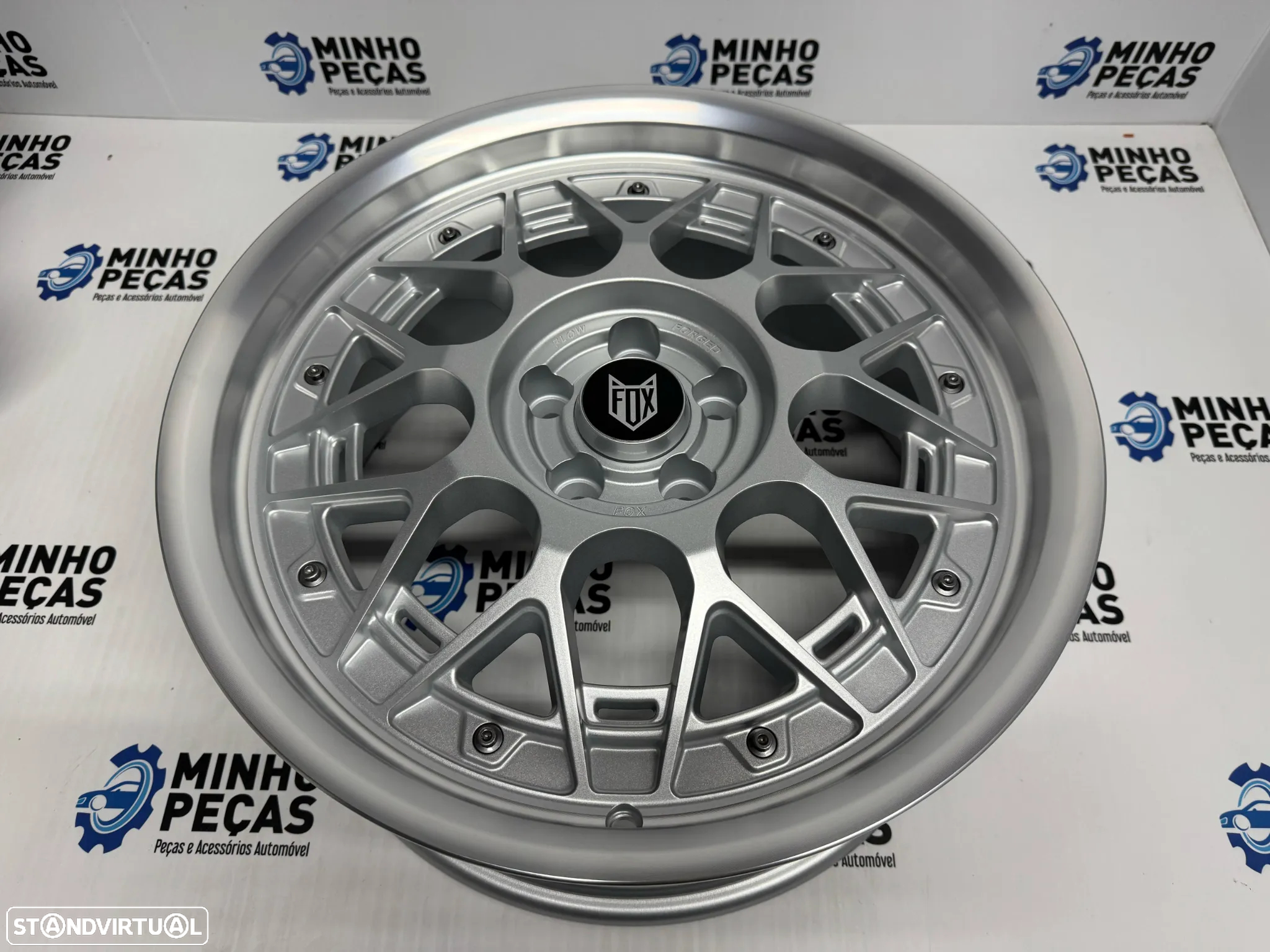 Jantes FOX Hiro em 17 Satin Silver - 5