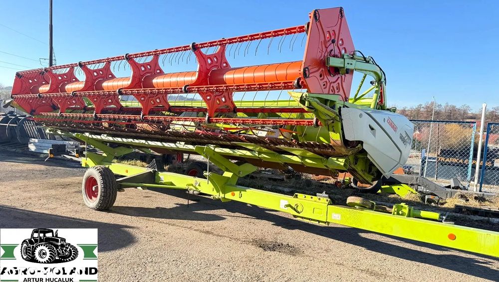 Claas VARIO 770 (NOWSZY MODEL) - 2015 ROK - 2x LASER PILOT + KOSY BOCZNE - WÓZEK - 1