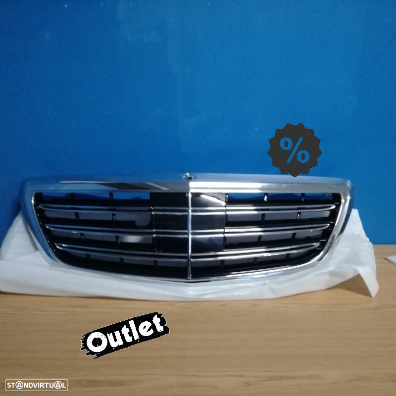 R010301C1 GRELHA FRONTAL PARA MERCEDES CLASSE S W222 14- COM RADAR - 3