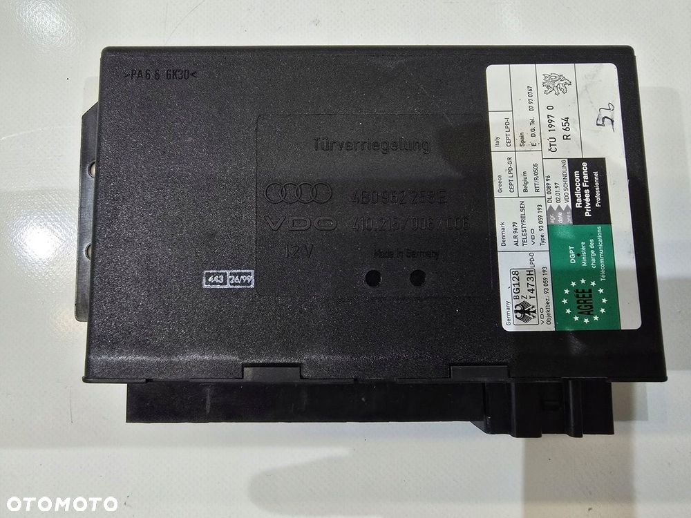 MODUŁ KOMFORTU AUDI A6 C5 KOMBI 4B0962258E - 2