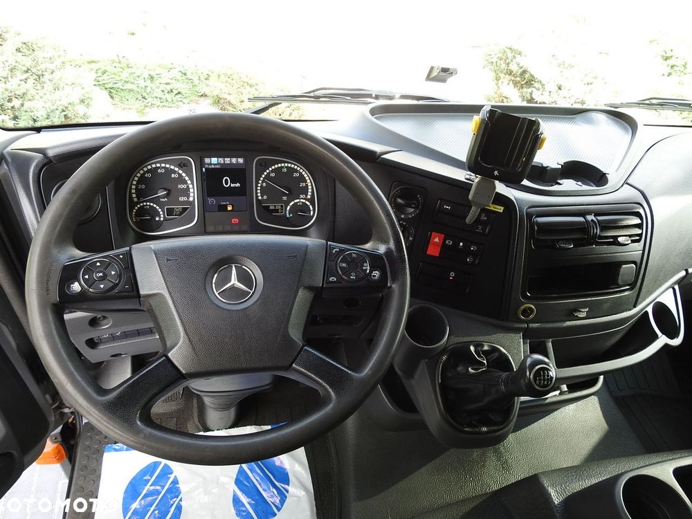 Mercedes-Benz ATEGO 1221 PLANDEKA WINDA 16 PALET WEBASTO KLIMATYZACJA PNEUMATYKA BLIŹNIACZE KOŁA  230KM - 33