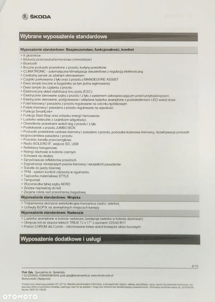 Skoda Octavia 1.5 TSI ACT Style DSG - 12