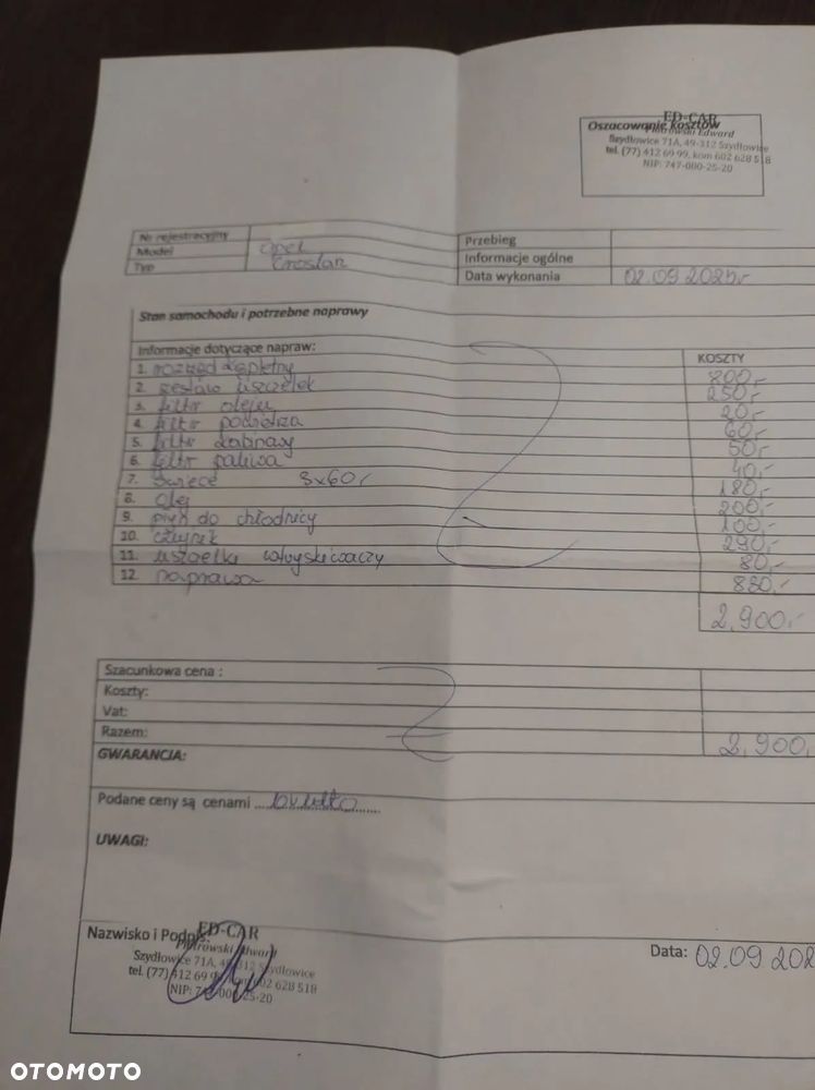 Używany Opel Crossland X 2018 - 44 900 PLN, 190 000 km - Otomoto.pl