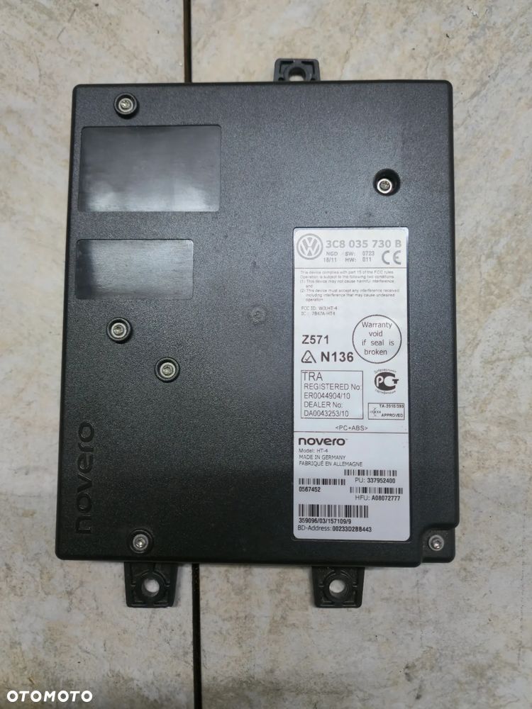 VW  SKODA MODUŁ BLUETOOTH 3c8035730b - 1