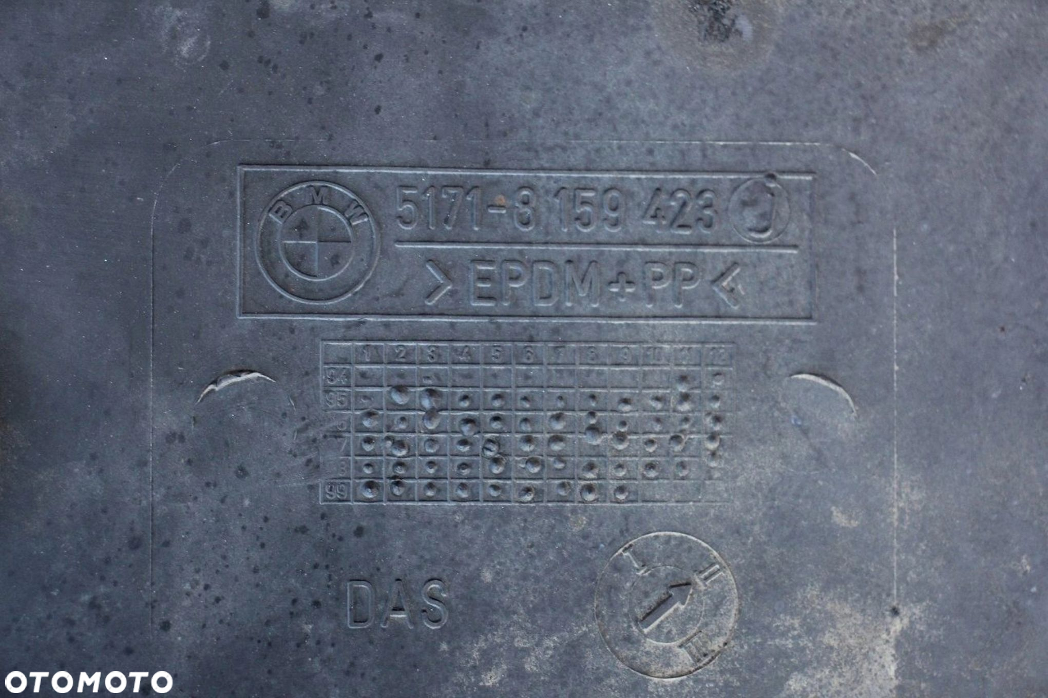 Nadkole PRAWE PRZEDNIE prawy przód BMW E39 8159423 SEDAN TOURING KOMBI - 4