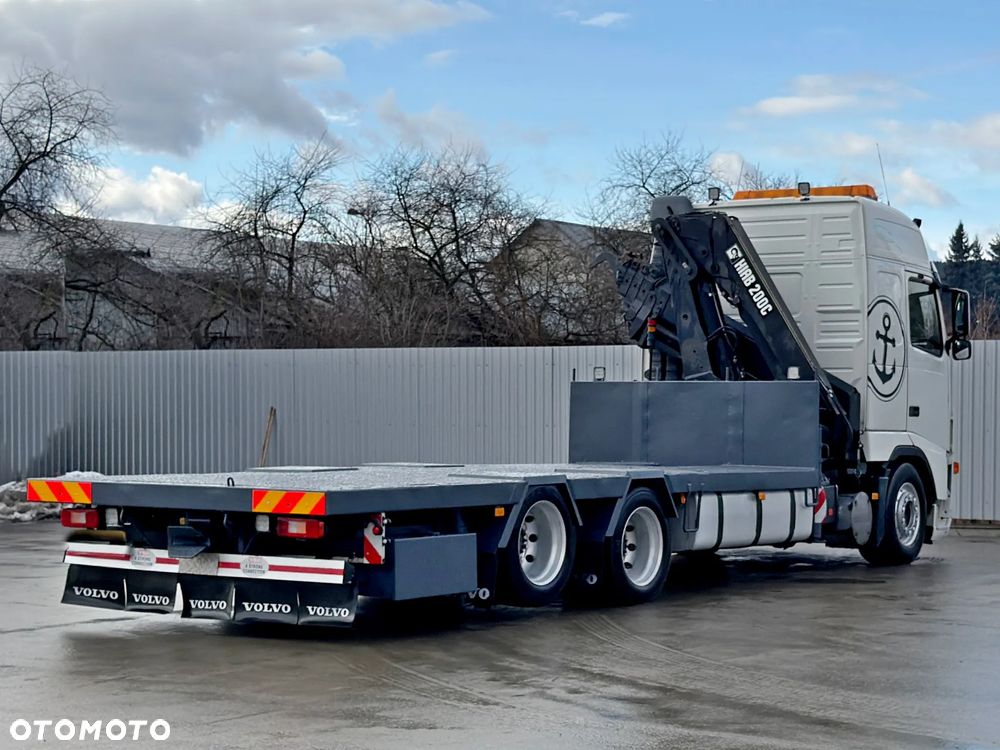 Volvo FH 13 400 * PLATFORMA 6,55m * HIAB XS 200 C - 5 + PILOT * STAN BDB - 7
