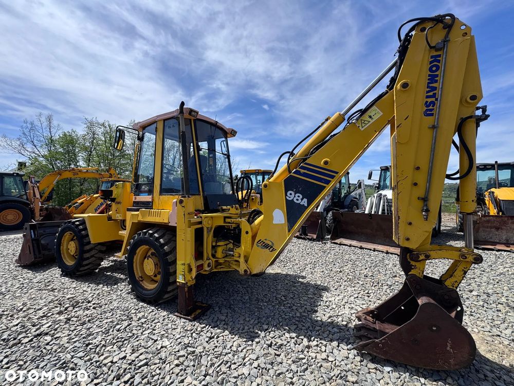 Komatsu WB98A* KOPARKO ŁADOWARKA KOMATSU WB98A*LEASING* ZAMIANA* SKUP* - 5