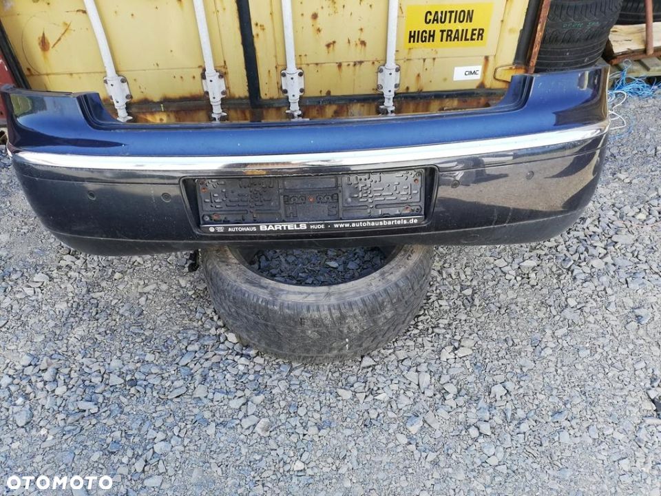 VW PHAETON 3d0 ZDERZAK TYLNY TYŁ CHROM - 1