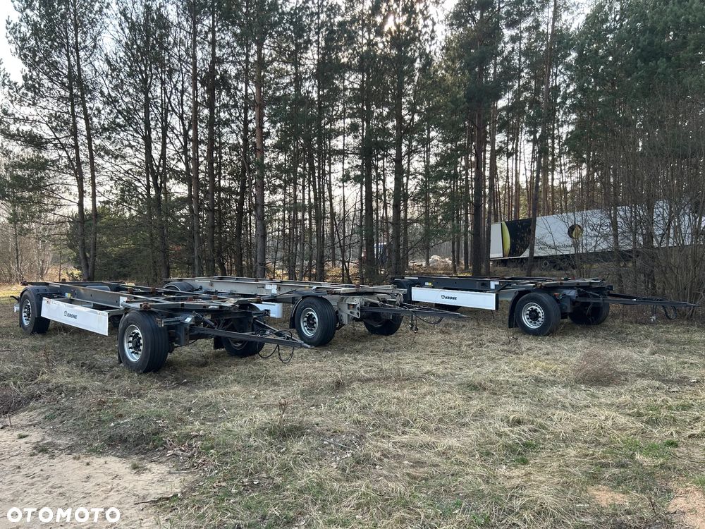 Krone BDF PRZYCZEPA / PODKONTENEROWA / POD KONTENER / OPONY 385/65 R 22.5 / DOSTĘPNE 3 SZTUKI DO WYBORU / TRANSPORT DO 100 KM GRATIS !! - 7