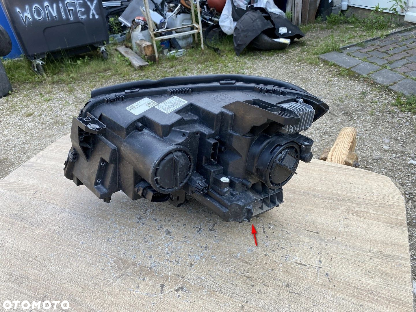LAMPA PRZEDNIA PRAWA MERCEDES GLA W156 A156 XENON LED A1569062400 - 6