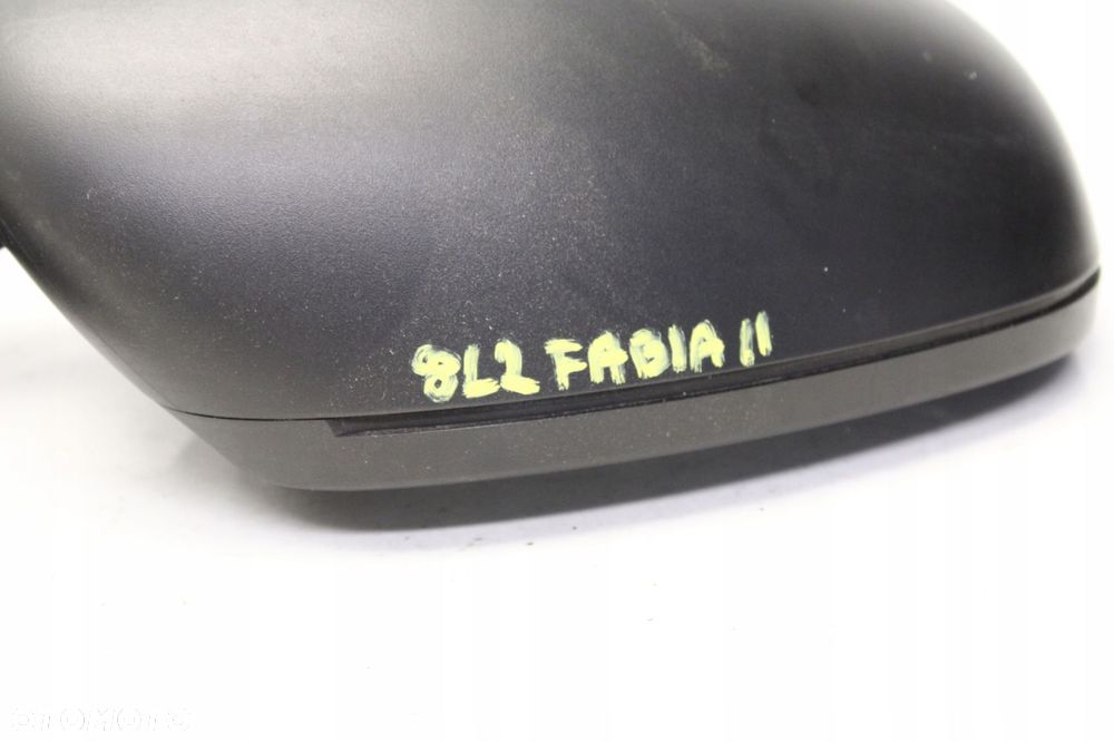 skoda fabia ii 07r- lusterko prawe zewnętrzne manualne - 9