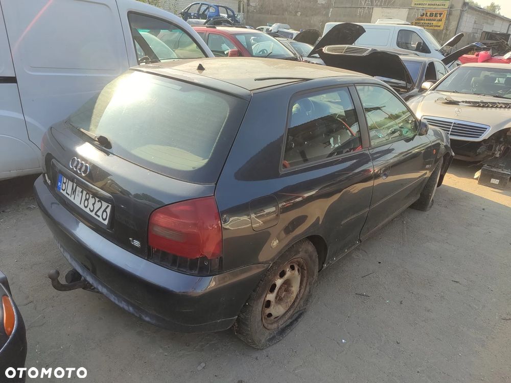 audi a3 8L LZ9U maska zderzak lampa grill błotnik drzwi zbiornik paliwa szyba lusterko klamka - 3