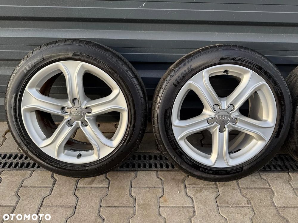 AUDI A4 B8 A5 8T KOŁA ALU FELGI OPONY 225/50/17 98W 8K601025CE 7.5Jx17 ET45 - 2