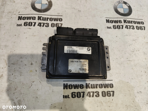 Mini Cooper One R50 1.6i Komputer Sterownik silnika 7514587