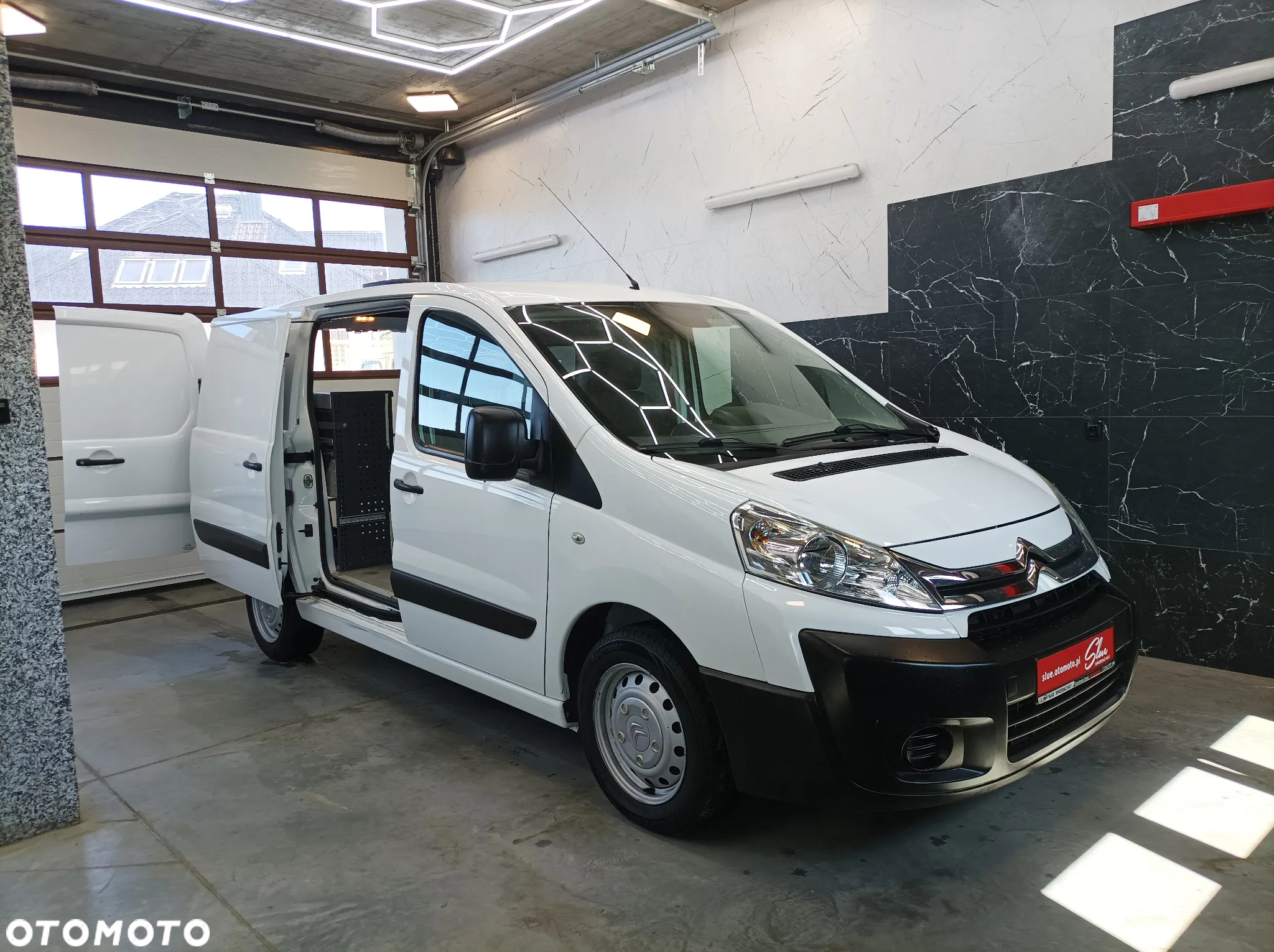Citroën Jumpy Lift 2016 2.0 HDI Furgon Van Hak Szafka Serwisowa Warsztatowa BOTT Klimatyzacja - 9