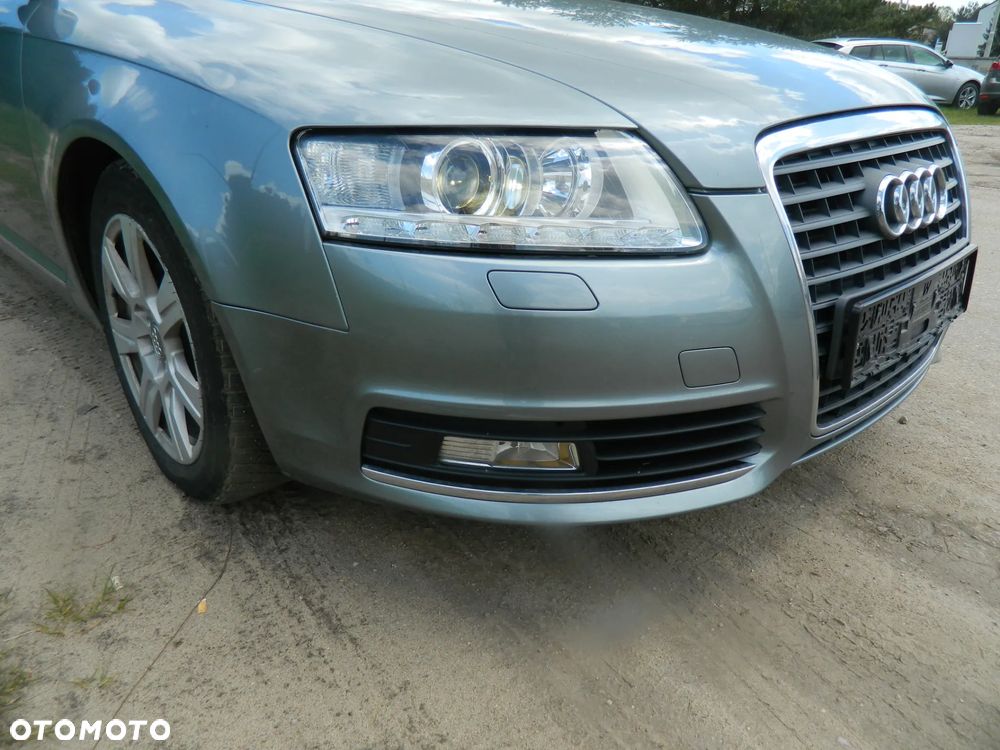 Audi A6 C6 Lift Bi-XenonLY7E Przód kompletny Maska Zderzak Pas Przedni Błotnik - 2