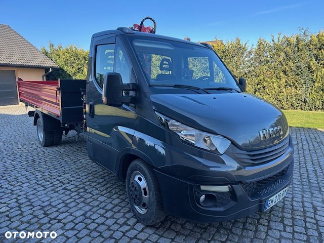 Iveco 35C16 wywrotka + hds 2700 kg - 2