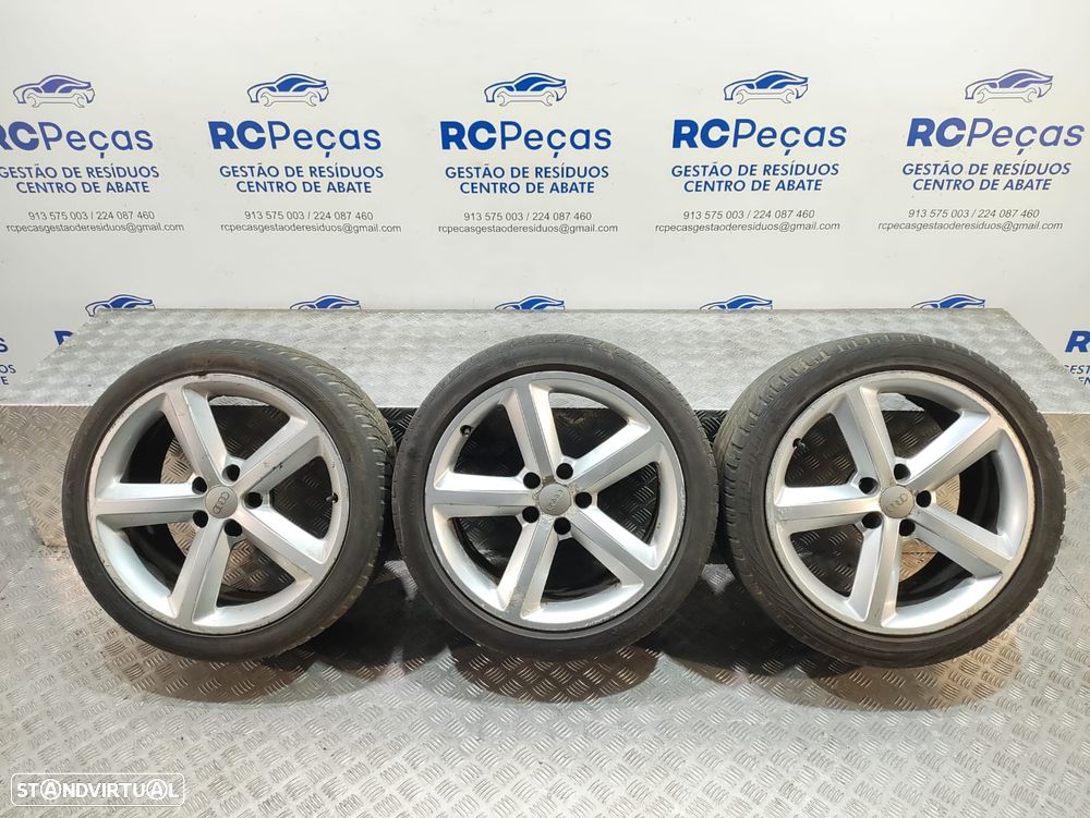 Conjunto 3 Jantes 18 Originais Audi 8,5J ET29 5x112 - 1