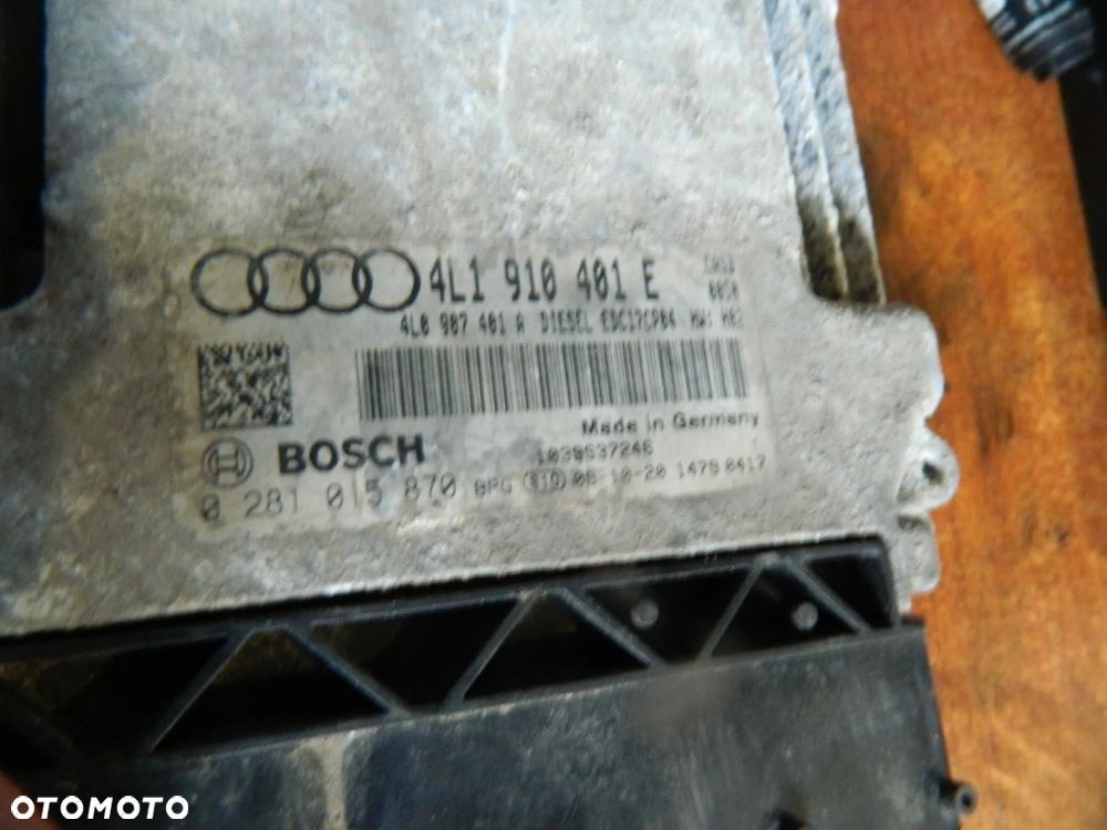Audi Q7 05- 3.0 TDI Sterownik Komputer Silnika 4L1910401E 0281015870 - 2
