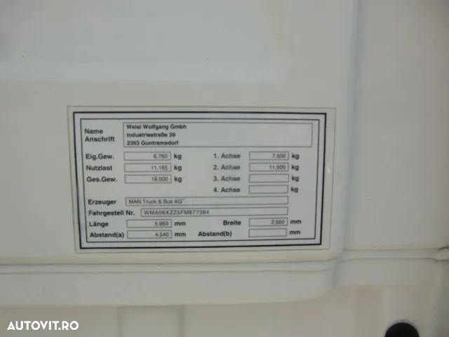 MAN TGS18400, ADR, Factura externa - 18