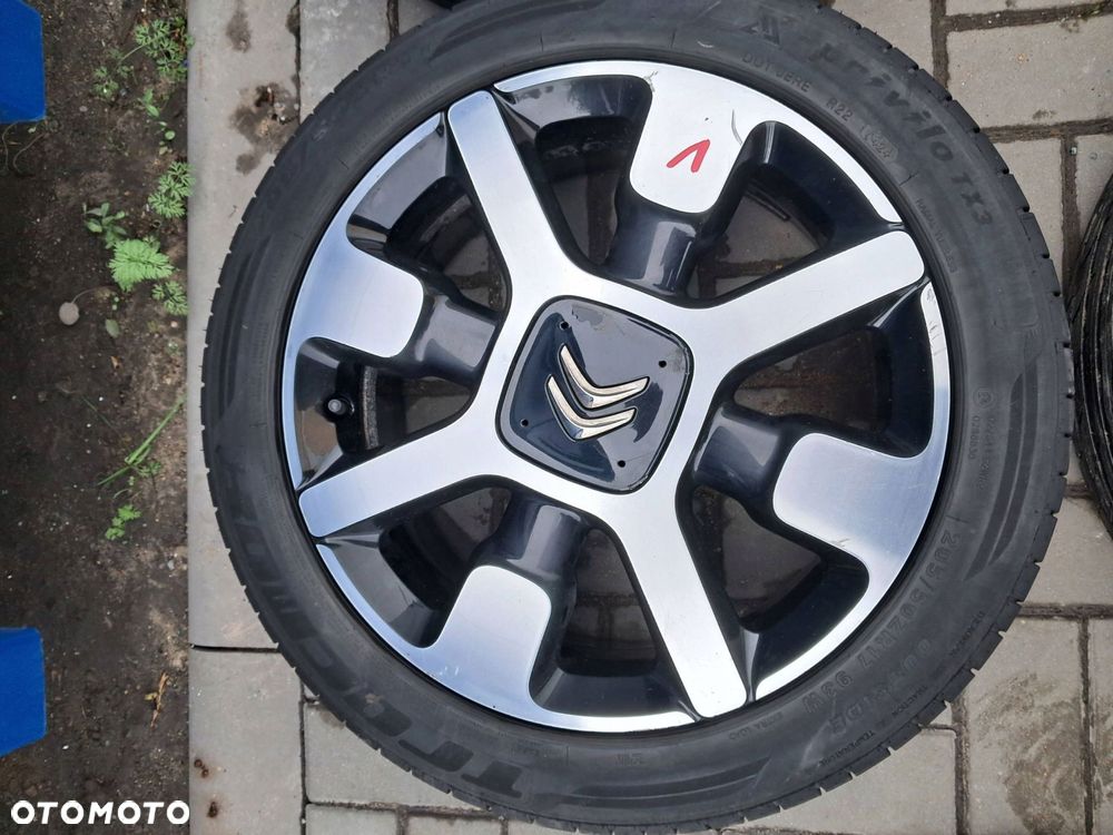 citroen c4 cactus felgi aluminiowe 17" koła lato 205/50/17 4x108 - 9