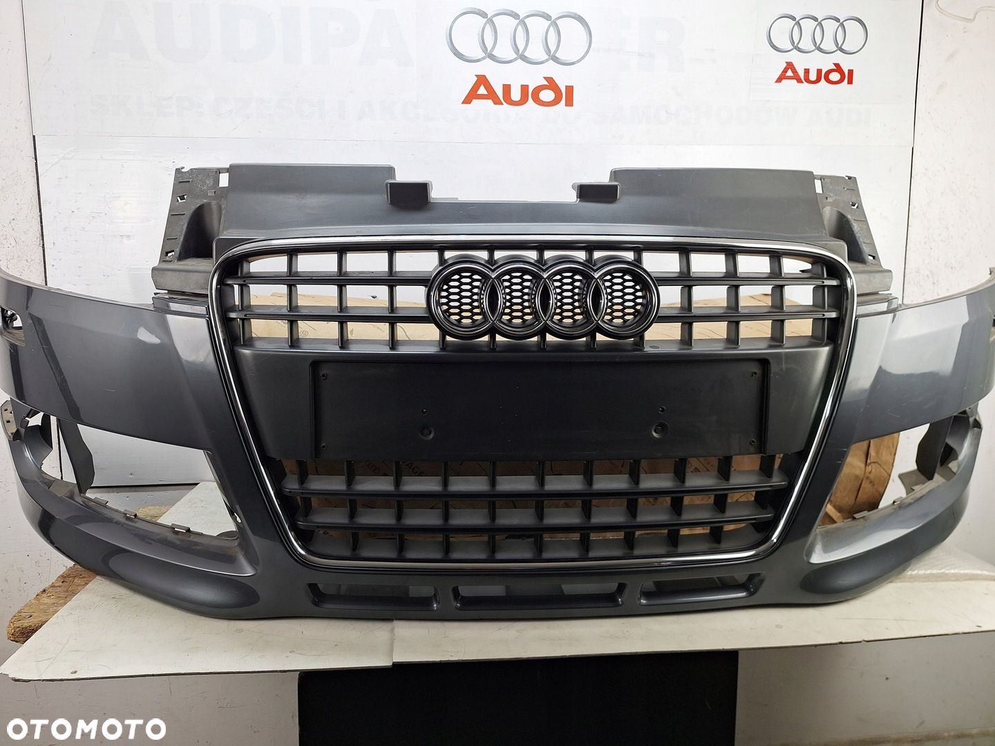 ZDERZAK AUDI TTS TT 8J 8J0 GRILL ATRAPA 2006-2014 DYFUZOR ORYGINAŁ OE ASO - 2