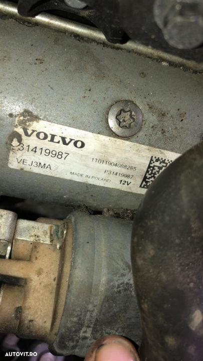 electromotor volvo xc60 xc90 2.0d 2019 31419987 vej3ma - 2