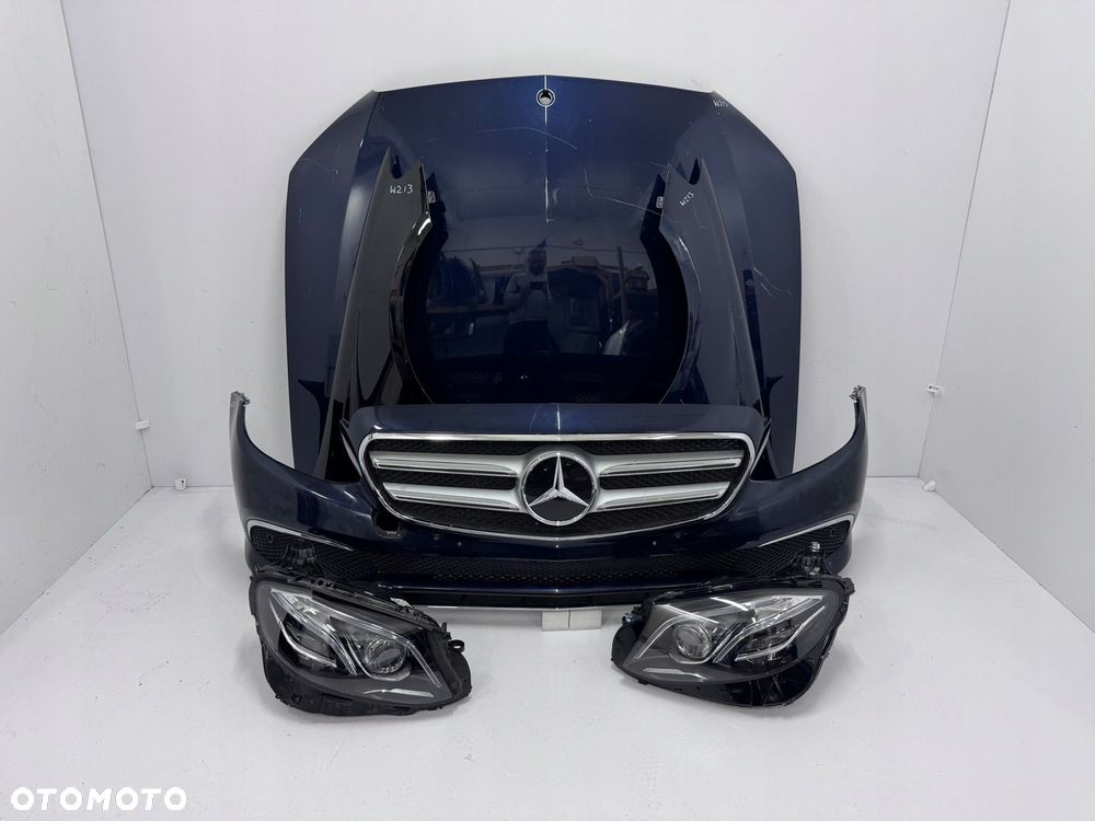 PRZÓD MERCEDES E KLASA W213 LAMPY MASKA ZDERZAK BŁOTNIKI - 1