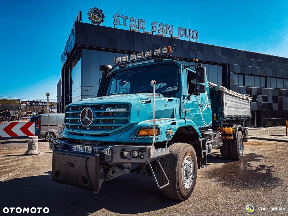 Mercedes-Benz Zetros 1833 4x4 Wywrotka Kipper Podwozie Kamper - 10