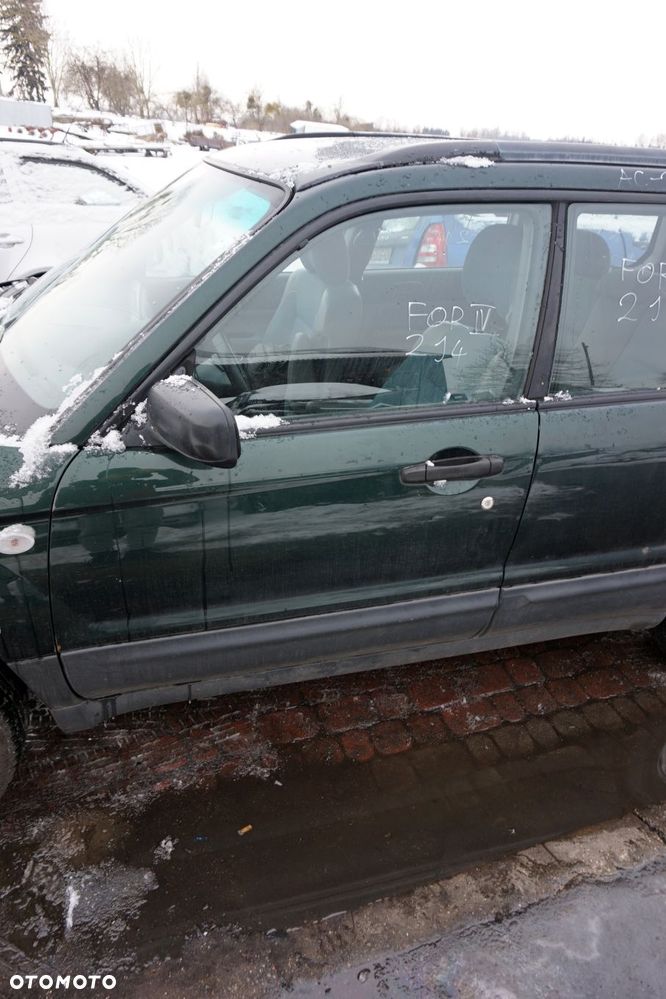 DRZWI PRZEDNIE LEWE FORESTER II SG 2J4  ZIELONY SUBARU 2002-2006 - 1