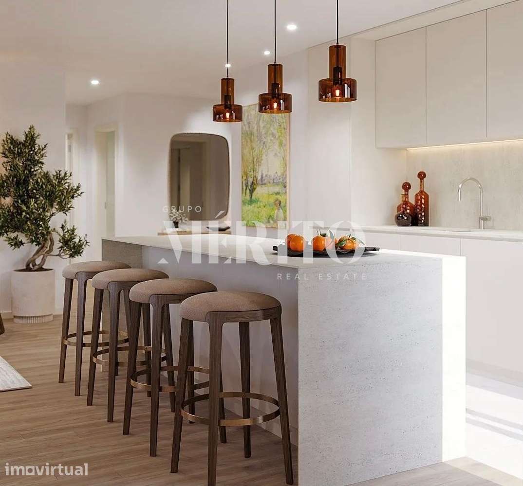 Novo – Apartamento T2 com terraço e garagem. - Grande imagem: 2/24