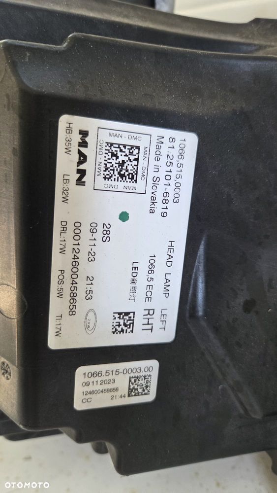 Lampa przednia reflektor full led Man 81251016819 - 4