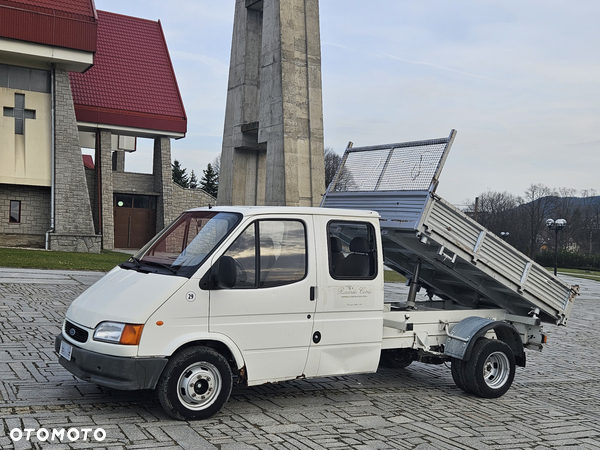 Ford Transit Doka/Dubel Kabina Wywrotka/Kiper 3-Stronny ! Oryginał  !