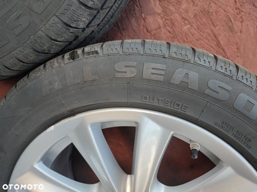 BMW F06 / F10 / F10N / F11 / F12 / F13 ORYGINALNY KOMPLET ALUFELG STYLING 236 4X17 8Jx17EH2+IS30 + OPONY ZIOMWE / WIELOSEZONOWE + CZUJNIKI TMPS O NR. 6 780 720 OEM W DOBRYM STANIE - 23