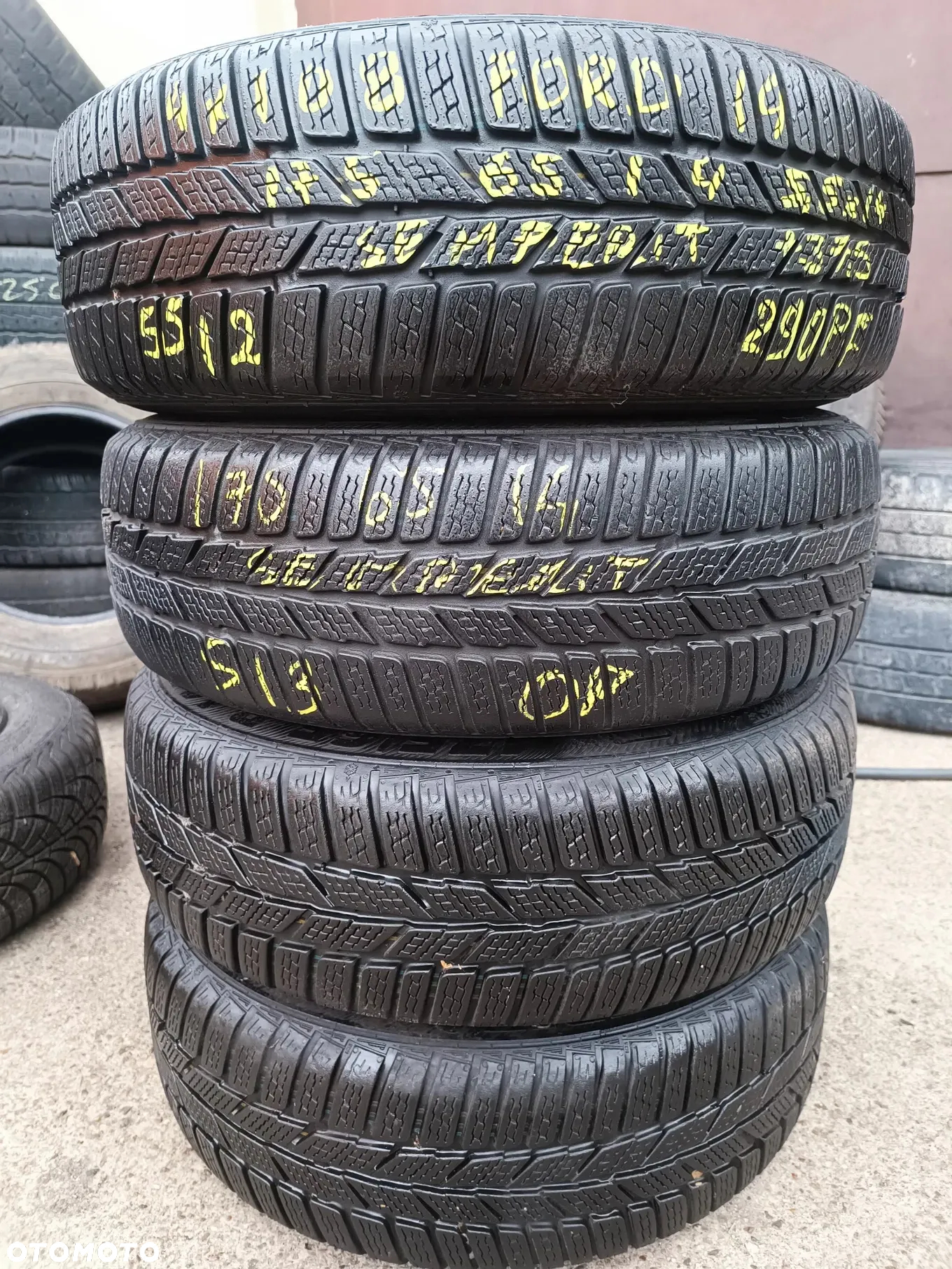 4x108 Felgi Stalowe Stal 14 Koła Zimowe Zima FORD FIESTA PUMA COURIER KA II 2 KA+ FUSION FOCUS MAZDA 2 5,5mm Legnica ALU-RAD 175/65 - 5